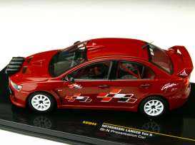 Mitsubishi  - Lancer Evo X red - 1:43 - IXO Models - KB1044 - ixKB1044 | Toms Modelautos