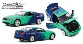 Ford  - Mustang GT 2010 blue/green - 1:18 - GreenLight - 13552 - gl13552 | Toms Modelautos