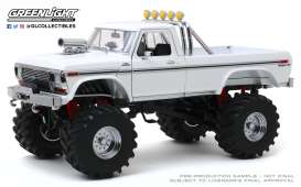 Ford  - F-250 Monster Truck 1979 white - 1:18 - GreenLight - 13556 - gl13556 | Toms Modelautos