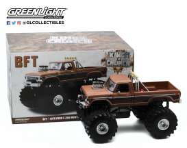 Ford  - F-350 Monster Truck 1978 brown - 1:18 - GreenLight - 13557 - gl13557 | Toms Modelautos