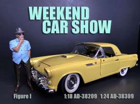 Figures  - Weekend Car Show. 2019  - 1:18 - American Diorama - 38209 - AD38209 | Toms Modelautos