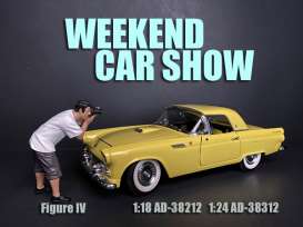 Figures  - Weekend Car Show. 2019  - 1:18 - American Diorama - 38212 - AD38212 | Toms Modelautos