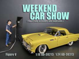 Figures  - Weekend Car Show 2019  - 1:24 - American Diorama - 38313 - AD38313 | Toms Modelautos