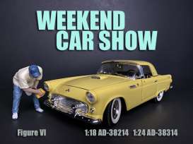 Figures  - Weekend Car Show. 2019  - 1:18 - American Diorama - 38214 - AD38214 | Toms Modelautos