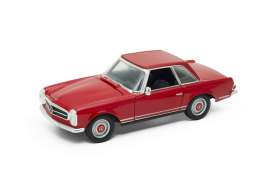 Mercedes Benz  - 230 SL red - 1:24 - Welly - 24093 - welly24093r | Toms Modelautos