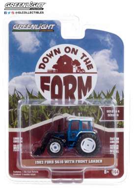 Tractor - 1982 blue/black - 1:64 - GreenLight - 48040C - gl48040C | Toms Modelautos Tractor - 1982 blue/black - 1:64 - GreenLight - 48040C - gl48040C | Toms Modelautos