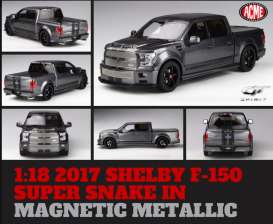 Shelby - F-150 Super Snake pick-up 2017 magnetic metallic - 1:18 - Acme Diecast - US022 - GTUS022 | Toms Modelautos Shelby - F-150 Super Snake pick-up 2017 magnetic metallic - 1:18 - Acme Diecast - US022 - GTUS022 | Toms Modelautos