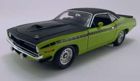 Plymouth  - AAR Cuda 1970 sublime green/black - 1:18 - Acme Diecast - 1806113VT - acme1806113VT | Toms Modelautos