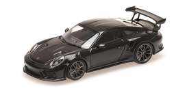 Porsche  - 911 2018 black - 1:43 - Minichamps - 410067021 - mc410067021 | Toms Modelautos