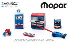 diorama Accessoires - blue/red - 1:64 - GreenLight - 16040B - gl16040B | Toms Modelautos diorama Accessoires - blue/red - 1:64 - GreenLight - 16040B - gl16040B | Toms Modelautos