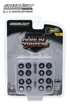Wheels & tires Rims & tires - 1:64 - GreenLight - 16050A - gl16050A | Toms Modelautos Wheels & tires Rims & tires - 1:64 - GreenLight - 16050A - gl16050A | Toms Modelautos