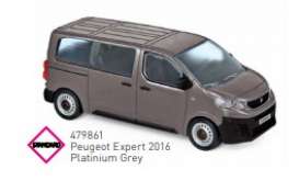 Peugeot  - 2016 grey - 1:43 - Norev - 479861 - nor479861 | Toms Modelautos