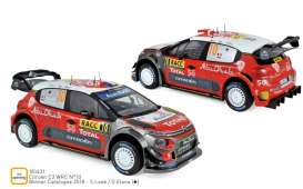 Citroen  - C3 WRC 2018 red/white - 1:18 - Norev - 181631 - nor181631 | Toms Modelautos