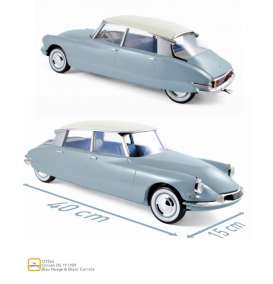 Citroen - DS 19 1959 blue/white - 1:12 - Norev - 121564 - nor121564 | Toms Modelautos Citroen - DS 19 1959 blue/white - 1:12 - Norev - 121564 - nor121564 | Toms Modelautos