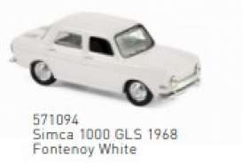 Simca - 1000 GLS 1968 white - 1:87 - Norev - 571094 - nor571094 | Toms Modelautos Simca - 1000 GLS 1968 white - 1:87 - Norev - 571094 - nor571094 | Toms Modelautos