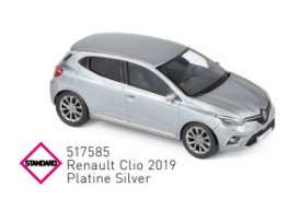 Renault - Clio 2019 silver - 1:43 - Norev - 517585 - nor517585 | Toms Modelautos Renault - Clio 2019 silver - 1:43 - Norev - 517585 - nor517585 | Toms Modelautos