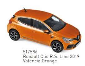 Renault  - Clio 2019 orange - 1:43 - Norev - 517586 - nor517586 | Toms Modelautos