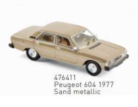 Peugeot  - 1977 sand - 1:87 - Norev - 476411 - nor476411 | Toms Modelautos