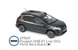 Peugeot  - 2016 black - 1:43 - Norev - 479849 - nor479849 | Toms Modelautos