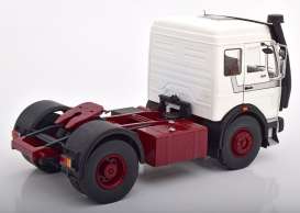 Mercedes Benz  - 1973 white/silver/dark red - 1:18 - Road Kings - 180043 - rk180043 | Toms Modelautos