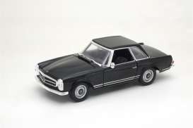 Mercedes Benz - 230 SL black - 1:24 - Welly - 24093 - welly24093bk | Toms Modelautos Mercedes Benz - 230 SL black - 1:24 - Welly - 24093 - welly24093bk | Toms Modelautos