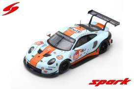 Porsche  - 911 RSR 2019 blue/orange - 1:87 - Spark - 87S155 - spa87S155 | Toms Modelautos