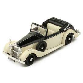 Alvis  - 1938 white/black - 1:43 - IXO Museum - MUS065 - ixmus065 | Toms Modelautos