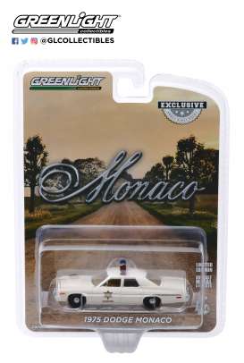 Dodge - Monaco 1975 white - 1:64 - GreenLight - 30140 - gl30140 | Toms Modelautos Dodge - Monaco 1975 white - 1:64 - GreenLight - 30140 - gl30140 | Toms Modelautos