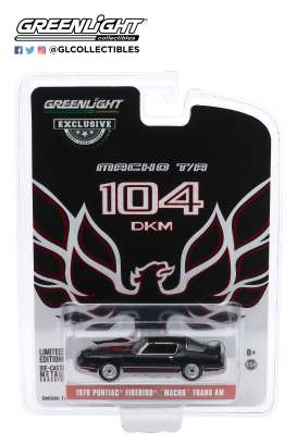 Pontiac - Firebird 1978 black/red - 1:64 - GreenLight - 30149 - gl30149 | Toms Modelautos Pontiac - Firebird 1978 black/red - 1:64 - GreenLight - 30149 - gl30149 | Toms Modelautos
