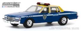 Chevrolet  - Caprice 1990 blue/yellow - 1:64 - GreenLight - 30159 - gl30159 | Toms Modelautos