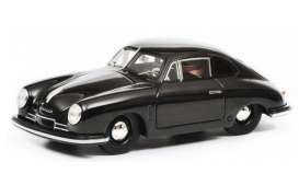 Porsche  - 356 Coupe black - 1:18 - Schuco - 0252 - schuco0252 | Toms Modelautos