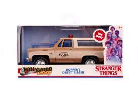 Chevrolet - Blazer *Stranger Things* brown/creme - 1:32 - Jada Toys - 31114 - jada31114 | Toms Modelautos Chevrolet - Blazer *Stranger Things* brown/creme - 1:32 - Jada Toys - 31114 - jada31114 | Toms Modelautos