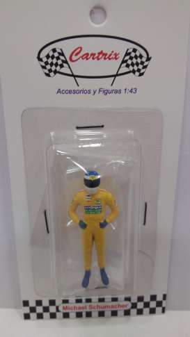 Figures diorama - yellow - 1:43 - Cartrix - CT010 | Tom's Modelauto's