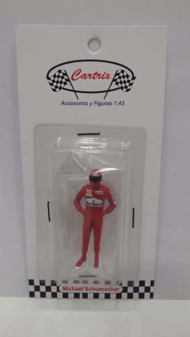 Figures diorama - red - 1:43 - Cartrix - CT012 | Toms Modelautos