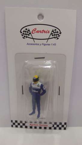 Figures diorama - blue/white - 1:43 - Cartrix - CT017 | Toms Modelautos
