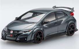 Honda  - Civic  2015 grey - 1:43 - Ebbro - 45356 - ebb45356 | Toms Modelautos
