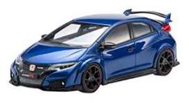 Honda  - Civic  blue - 1:43 - Ebbro - 45355 - ebb45355 | Toms Modelautos