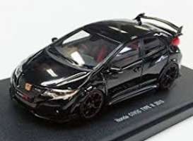 Honda  - Civic  2015 black - 1:43 - Ebbro - 45353 - ebb45353 | Toms Modelautos