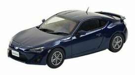 Toyota  - 86 2012 blue - 1:43 - Ebbro - 44845 - ebb44845 | Toms Modelautos