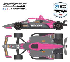 Honda  - 2020 grey/pink - 1:64 - GreenLight - 10862 - gl10862 | Toms Modelautos