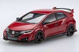 Honda  - Civic  red - 1:43 - Ebbro - 45354 - ebb45354 | Toms Modelautos