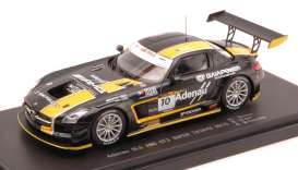 Mercedes Benz - 2015 black/yellow - 1:43 - Ebbro - 45337 - ebb45337 | Toms Modelautos Mercedes Benz - 2015 black/yellow - 1:43 - Ebbro - 45337 - ebb45337 | Toms Modelautos