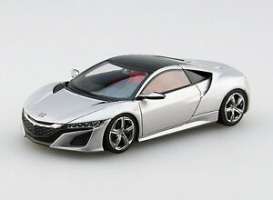 Honda  - NSX 2013 silver - 1:43 - Ebbro - 45319 - ebb45319 | Toms Modelautos