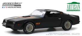 Pontiac  - Firebird 1977 black - 1:18 - GreenLight - 19080 - gl19080 | Toms Modelautos