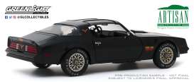 Pontiac  - Firebird 1977 black - 1:18 - GreenLight - 19080 - gl19080 | Toms Modelautos