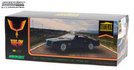 Pontiac  - Firebird 1977 black - 1:18 - GreenLight - 19080 - gl19080 | Toms Modelautos