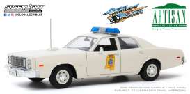 Plymouth - Fury 1975 white - 1:18 - GreenLight - 19083 - gl19083 | Toms Modelautos Plymouth - Fury 1975 white - 1:18 - GreenLight - 19083 - gl19083 | Toms Modelautos