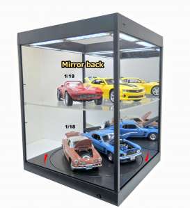 Accessoires diorama - 2018 black/mirror - 1:18 - Triple9 Collection - 69929Mbk - T9-69929Mbk | Toms Modelautos