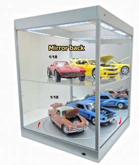 Accessoires diorama - 2018 silver/mirror - 1:18 - Triple9 Collection - 69929Ms - T9-69929Ms | Toms Modelautos Accessoires diorama - 2018 silver/mirror - 1:18 - Triple9 Collection - 69929Ms - T9-69929Ms | Toms Modelautos