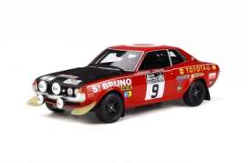 Toyota - Celica 1600 red/black - 1:18 - OttOmobile Miniatures - 274 - otto274 | Toms Modelautos Toyota - Celica 1600 red/black - 1:18 - OttOmobile Miniatures - 274 - otto274 | Toms Modelautos